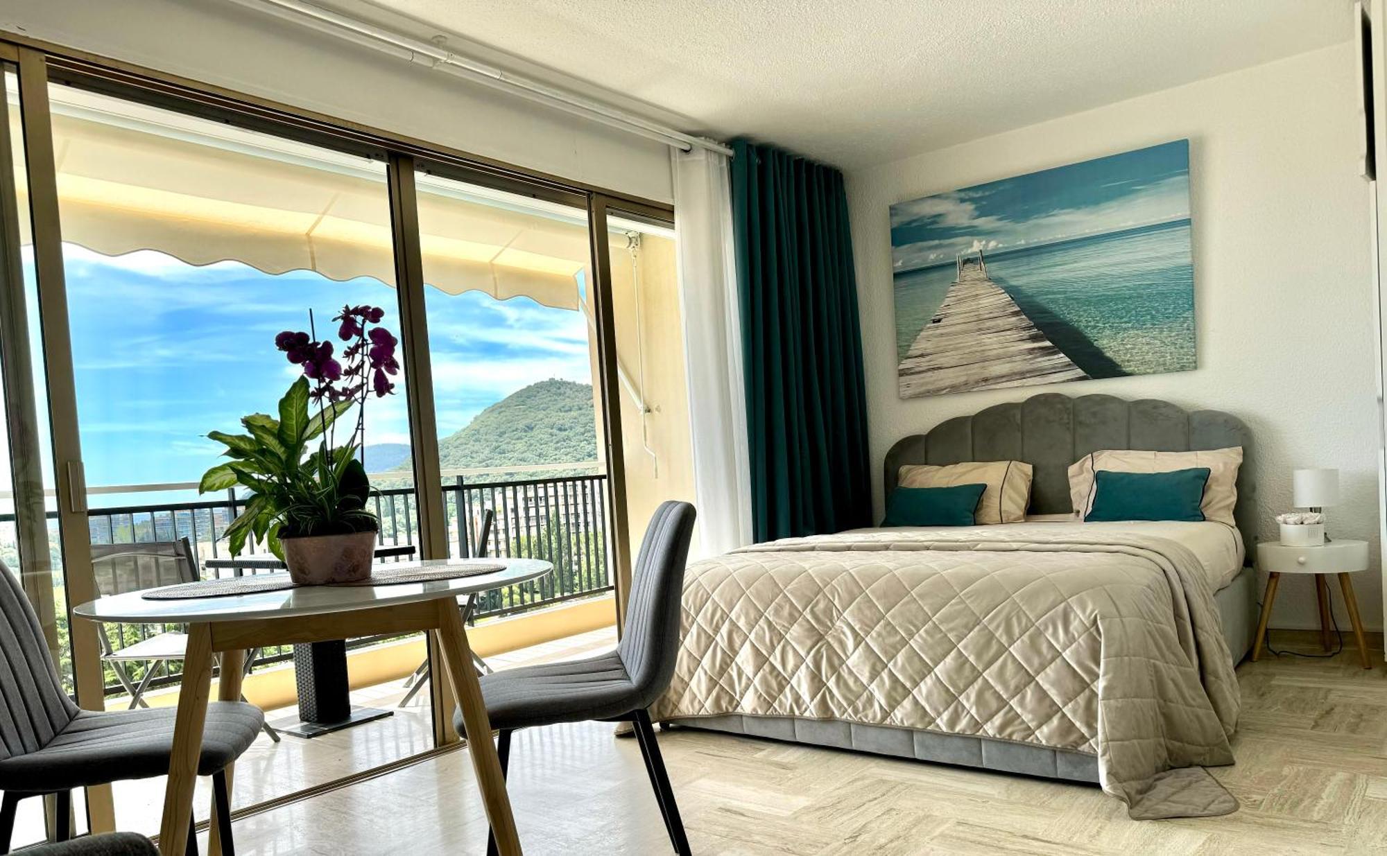 My Resid Appart Cannes Marina Vue Mer 망들리유 라 나플 외부 사진